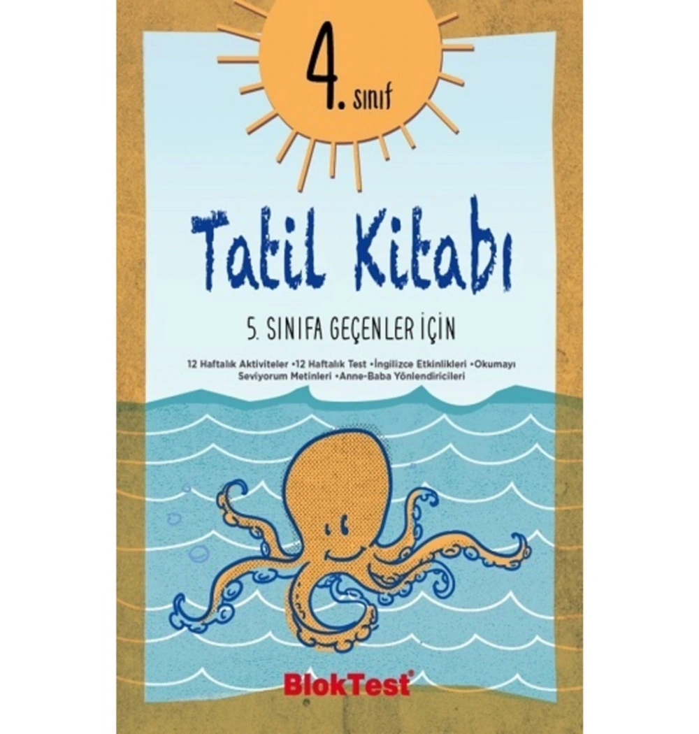 Bloktest Tatil Kitabı 4. Sınıf (5. Sınıfa Geçenler İçin)
