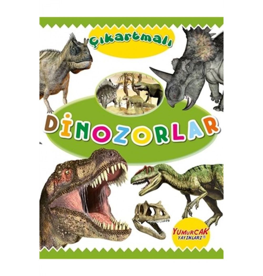Çıkartmalı Dinozorlar 4  Yumurcak