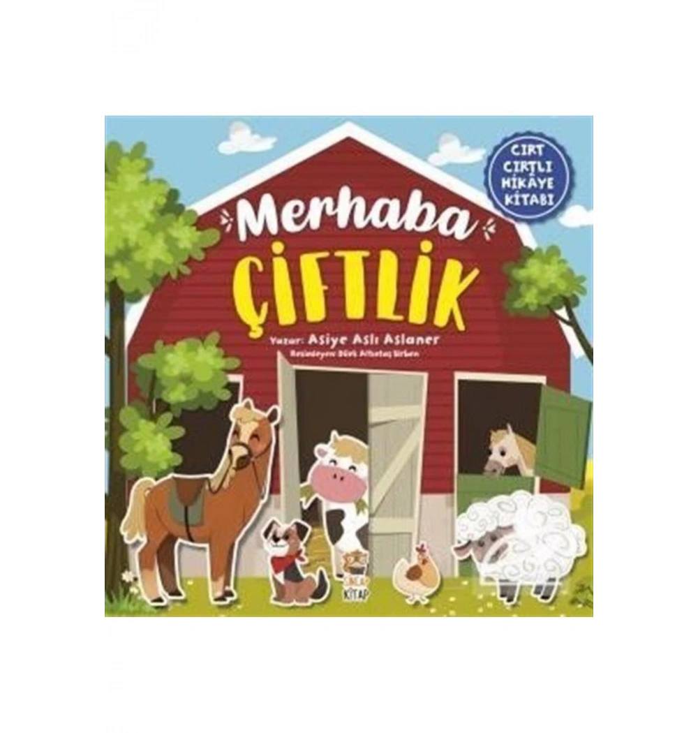 Merhaba Çiftlik Cırt Cırtlı Hikaye Kitabı Sincap Kitap