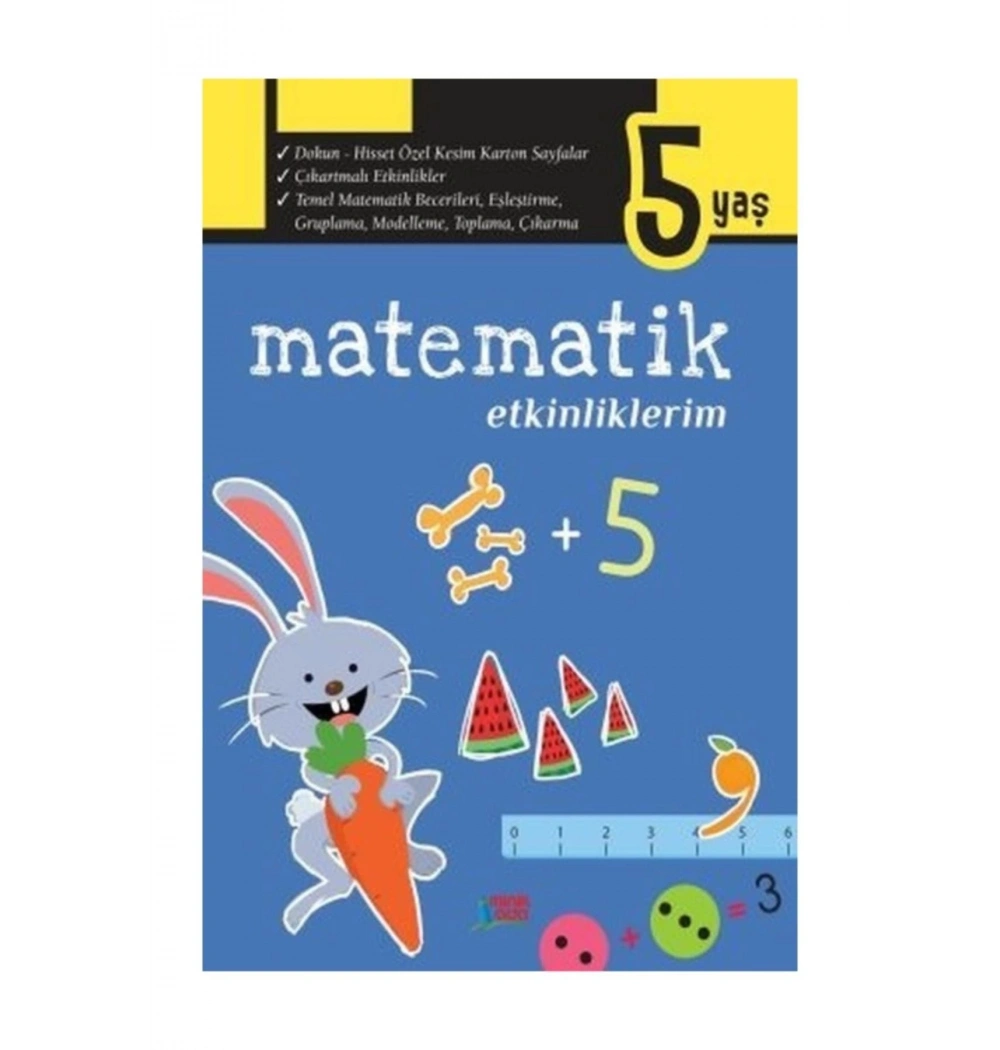 Matematik Becerilerim 5 Yaş Kavram Kitapları  Minik Ada
