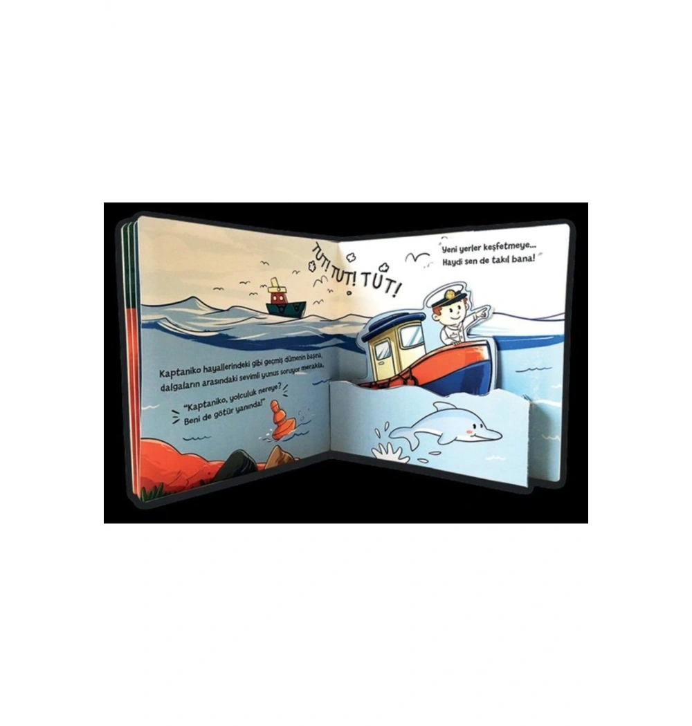 Maceracı Araçlar Pop Up İle Keşfet 3 Boyutlu Kitap Sincap Kitap