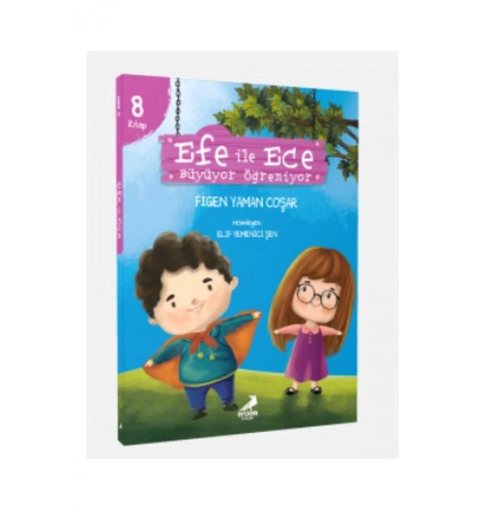 Efe İle Ece Büyüyor Öğreniyor 8  Kitap  Erdem Yayın