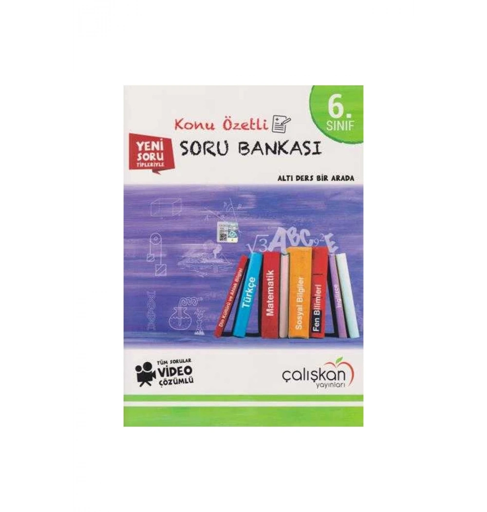 Çalışkan Arı 6.Sınıf Tüm Dersler Konu Özetli Soru Bankası