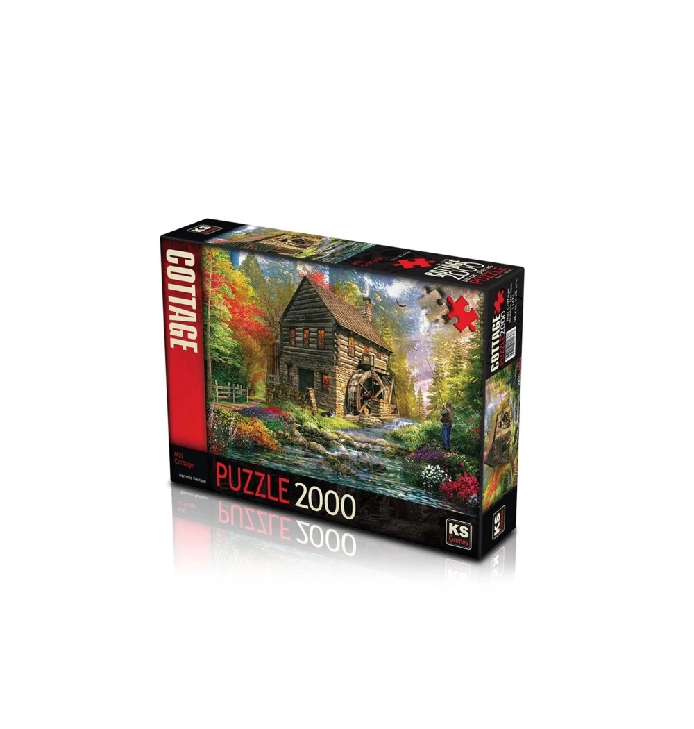 Ks Games Puzzle 2000 Parça Değirmen Evi