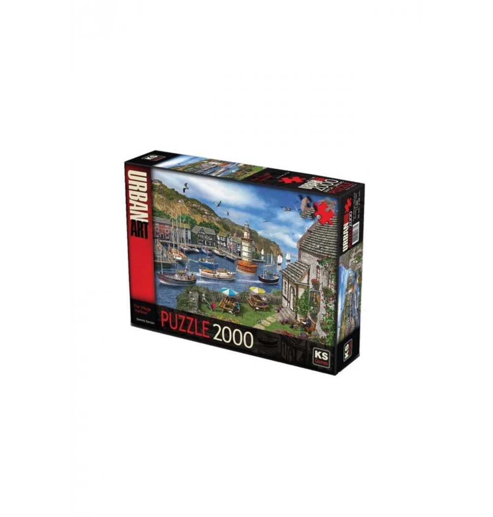 Ks Games Puzzle 2000 Vıllage Harbour