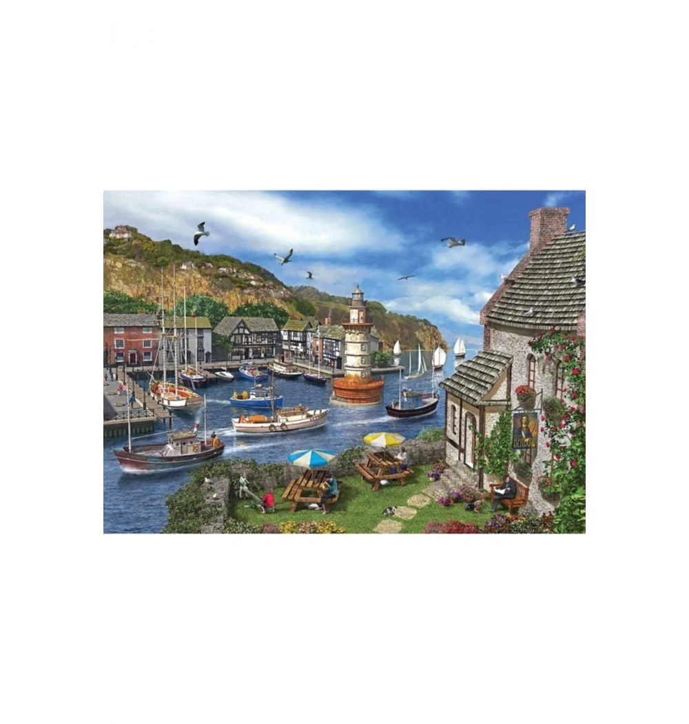 Ks Games Puzzle 2000 Vıllage Harbour