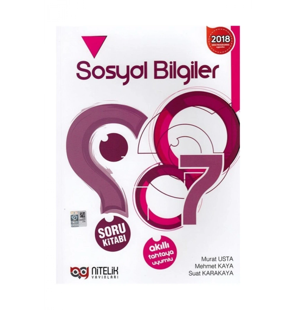7.Sınıf Sosyal Bilgiler Soru Kitabı Nitelik