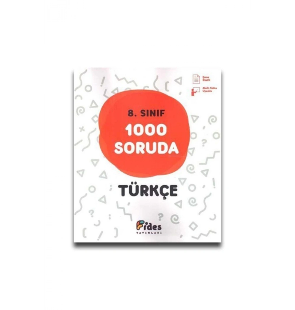 8.Sınıf 1000 Soruda Türkçe   Fides