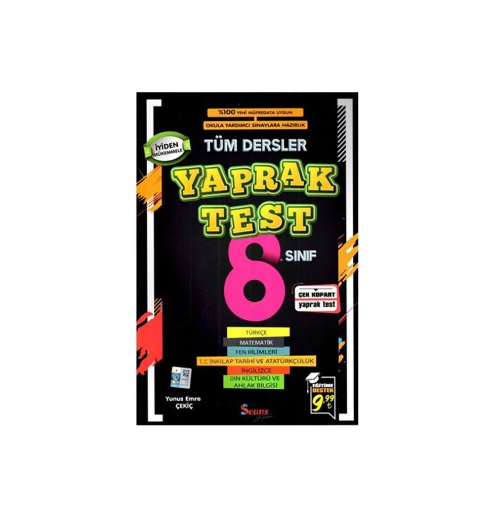 8.Sınıf Tüm Dersler Yaprak Test   Seans