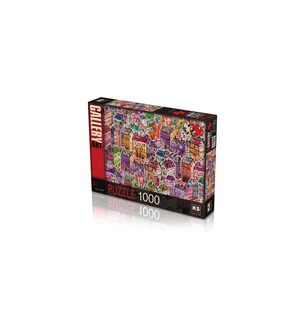 Ks Games Puzzle 1000 Cıty Of Colors