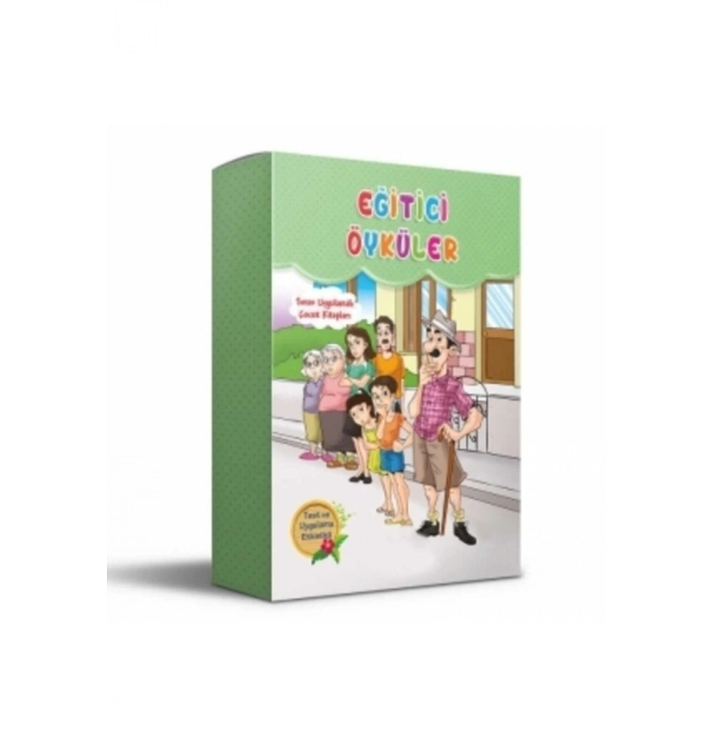 Eğitici Öyküler 8 Kitap Test Uygulama Etkinlikli Set Bizim Kupa
