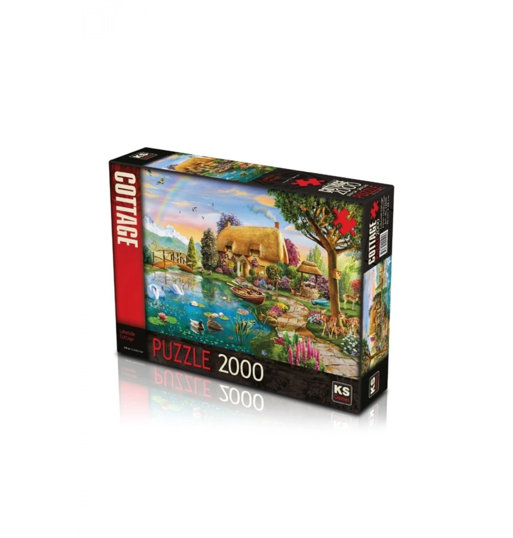 Ks Games Puzzle 2000 Lakesıde Cottage