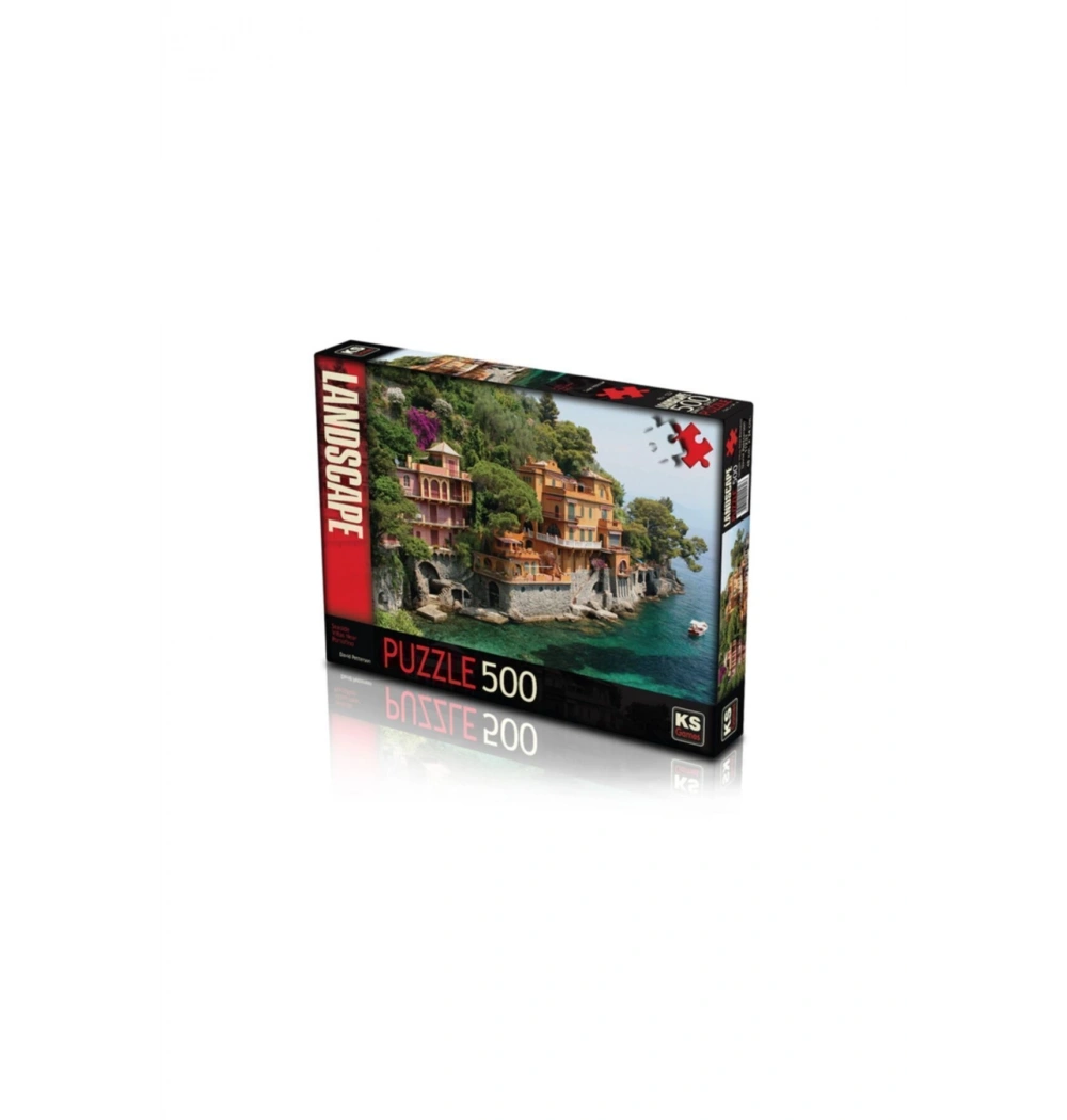 Ks Games Puzzle 500 Parça İtalya Sahil Villaları