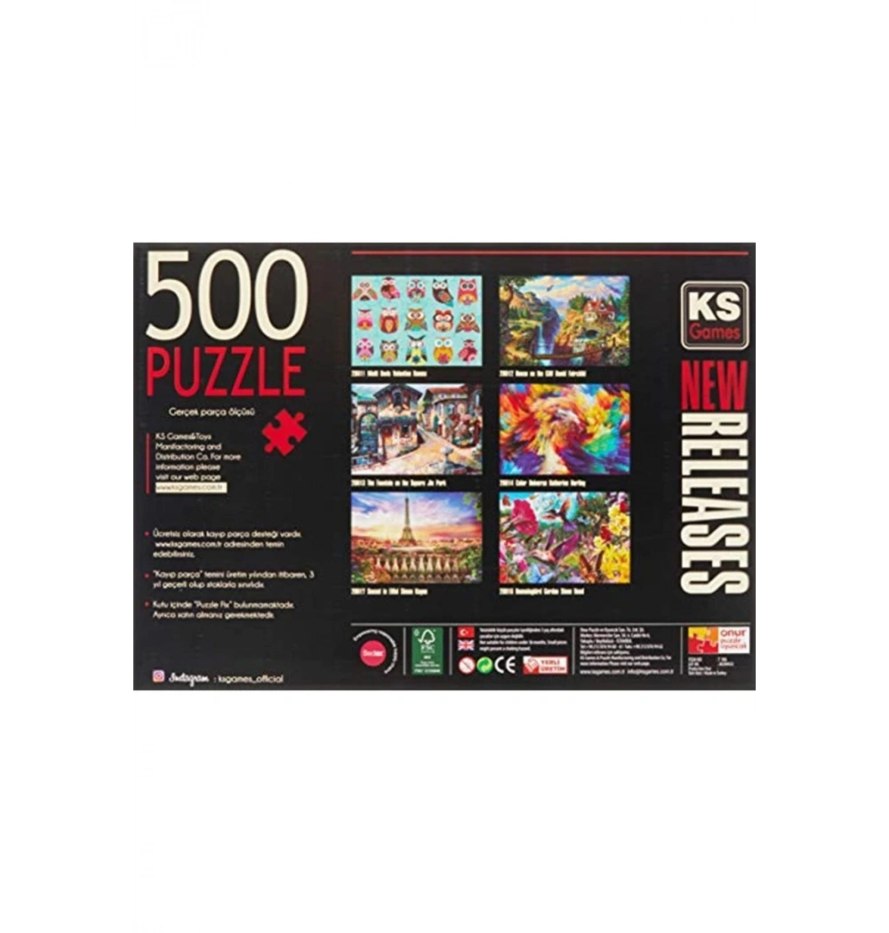 Ks Games Puzzle 500 Colors Unıverse
