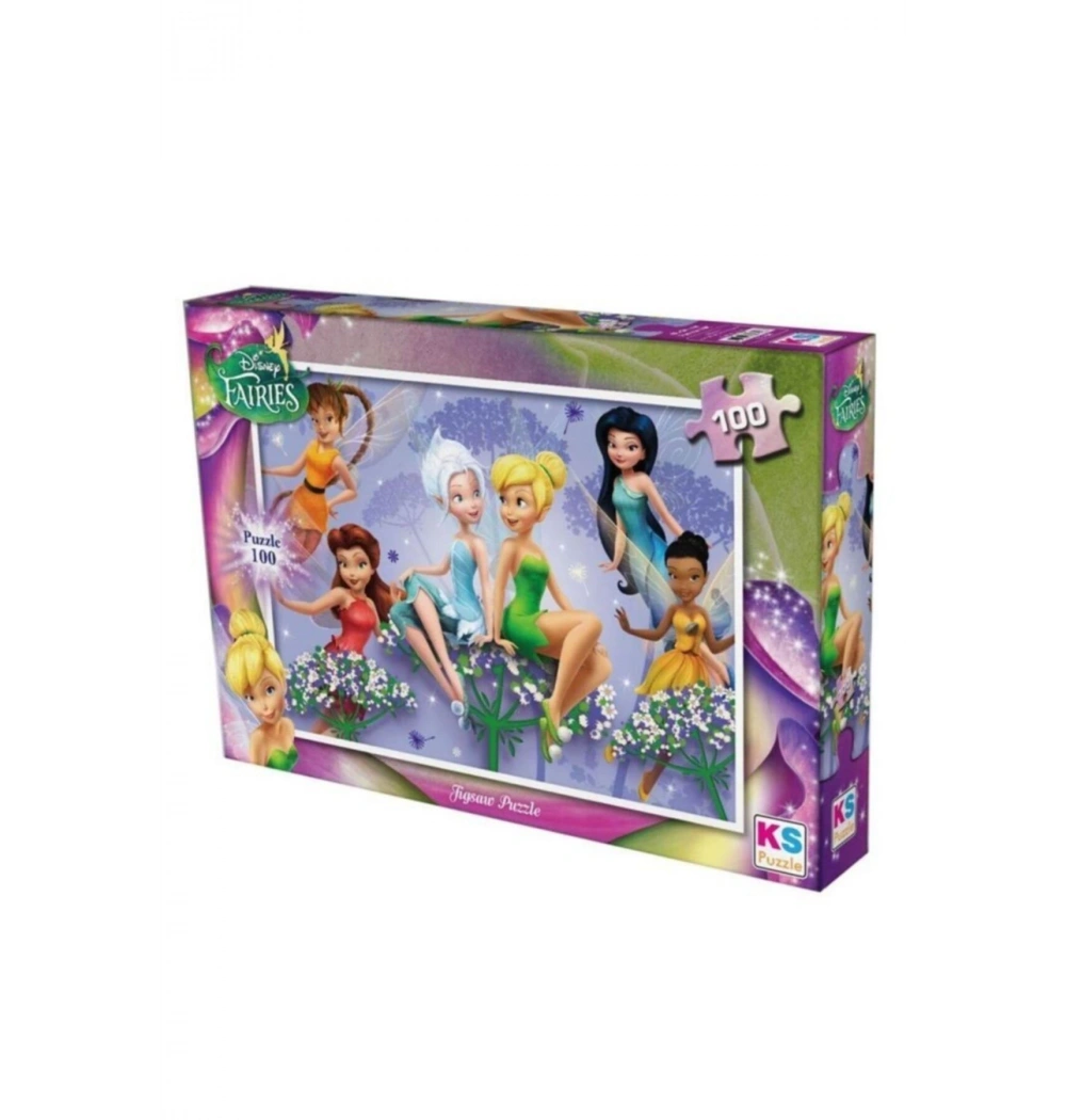Ks Games Puzzle 100  Parça   Faırıes
