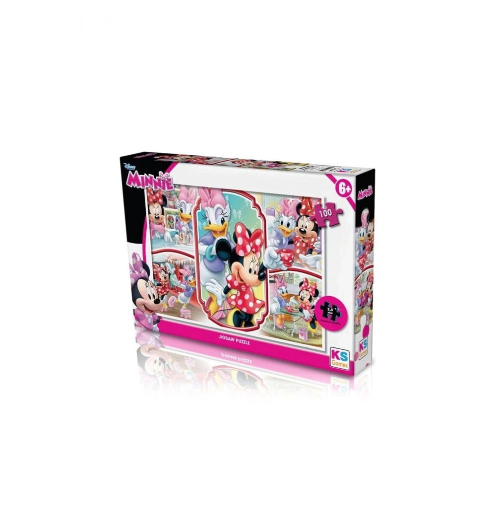 Ks Games Puzzle 100 Parça 48*32   Mınnıe