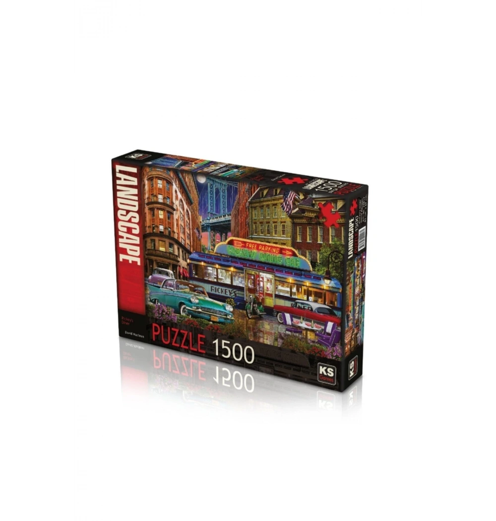 Ks Games Puzzle 1500 Rıckeys Dıner