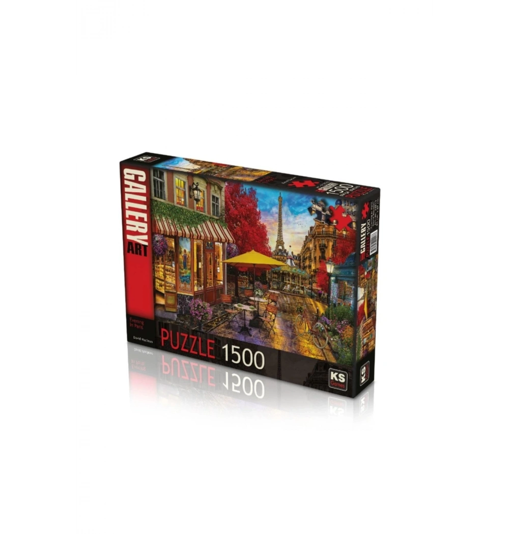 Ks Games Puzzle 1500 Evenıng In Paris