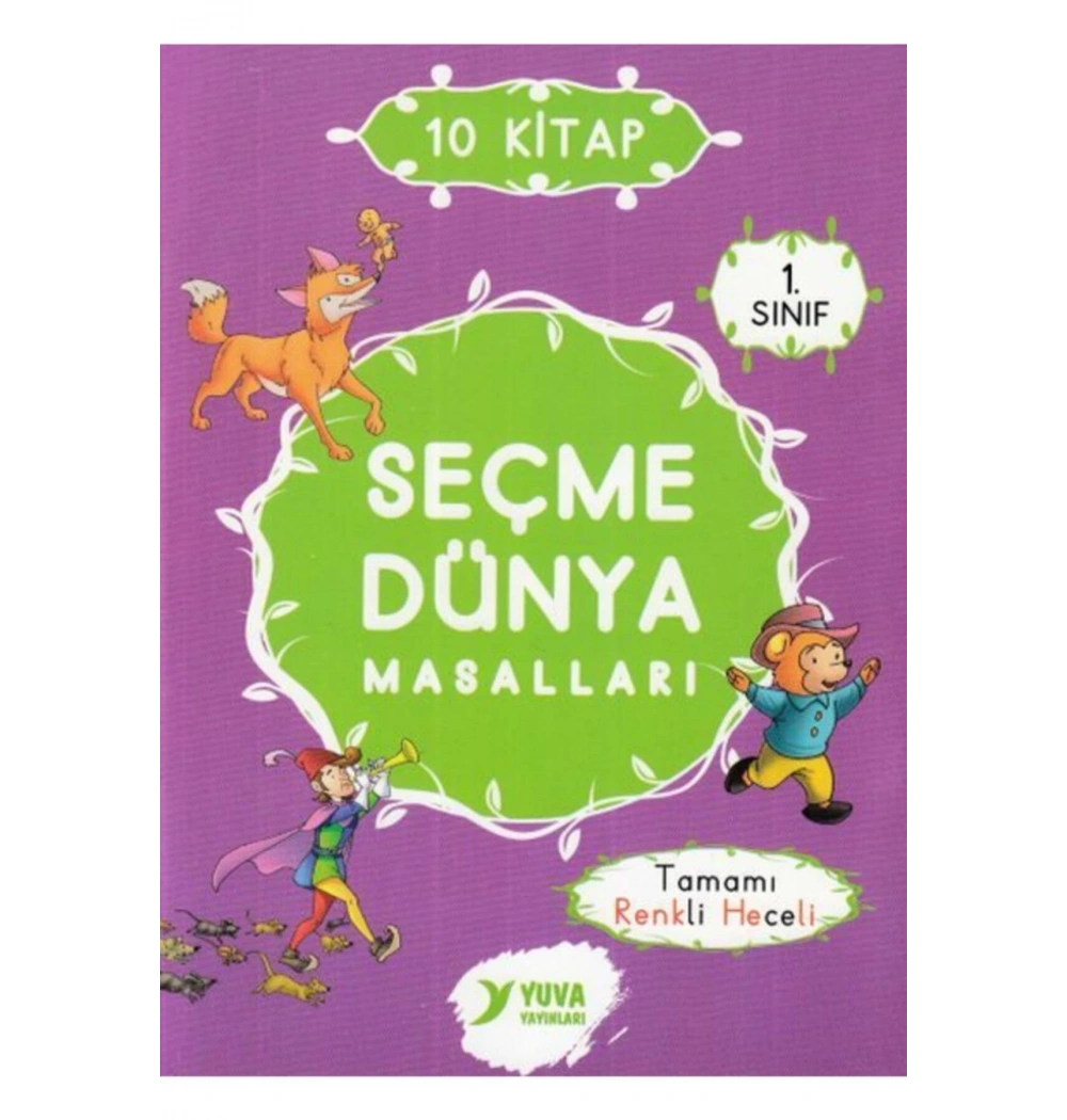 Seçme Dünya Masalları 10 Kitap 1.Sınıf   Yuva