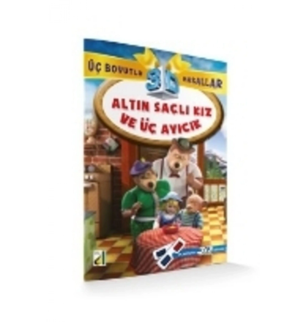Altın Saçlı Kız Ve Üç Ayıcık 3D Gözlüklü       Damla