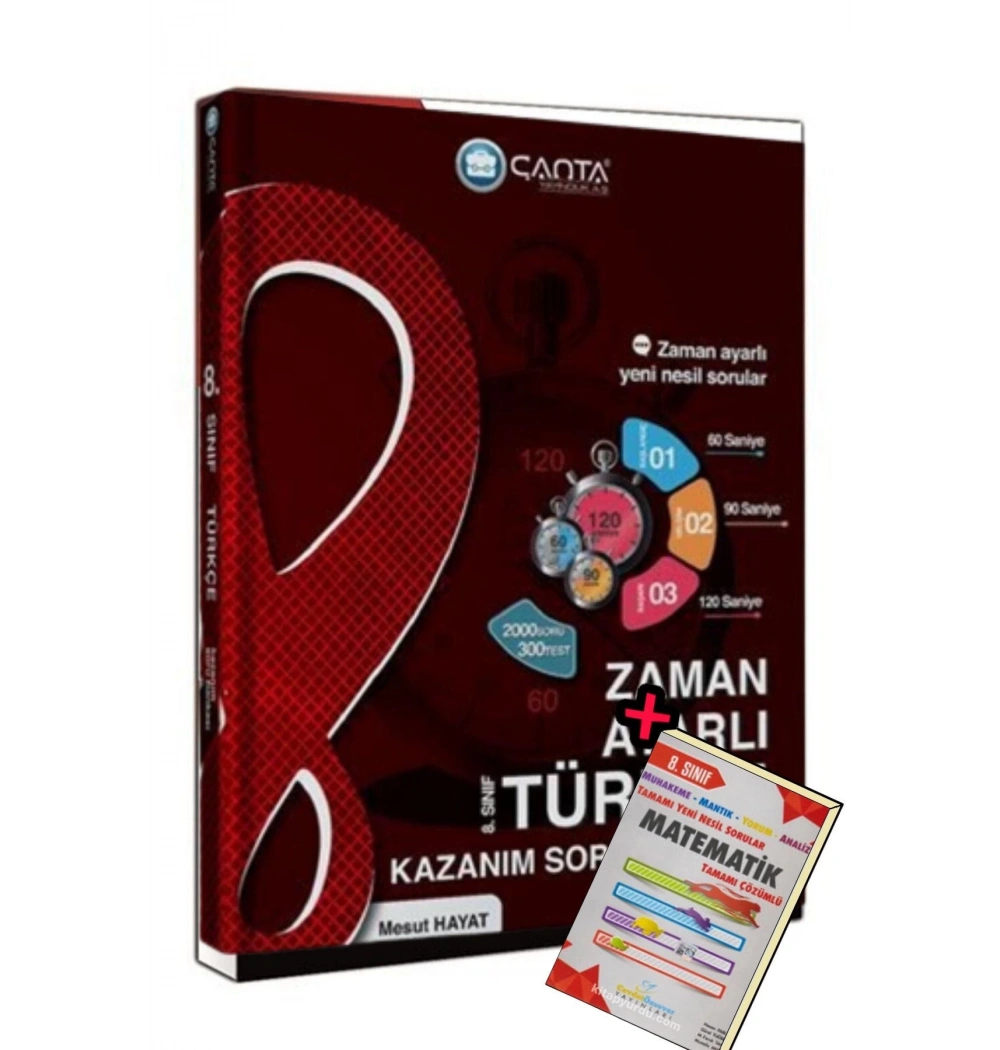 Çanta 8.Sınıf Türkçe Kazanım Soru Bankası
