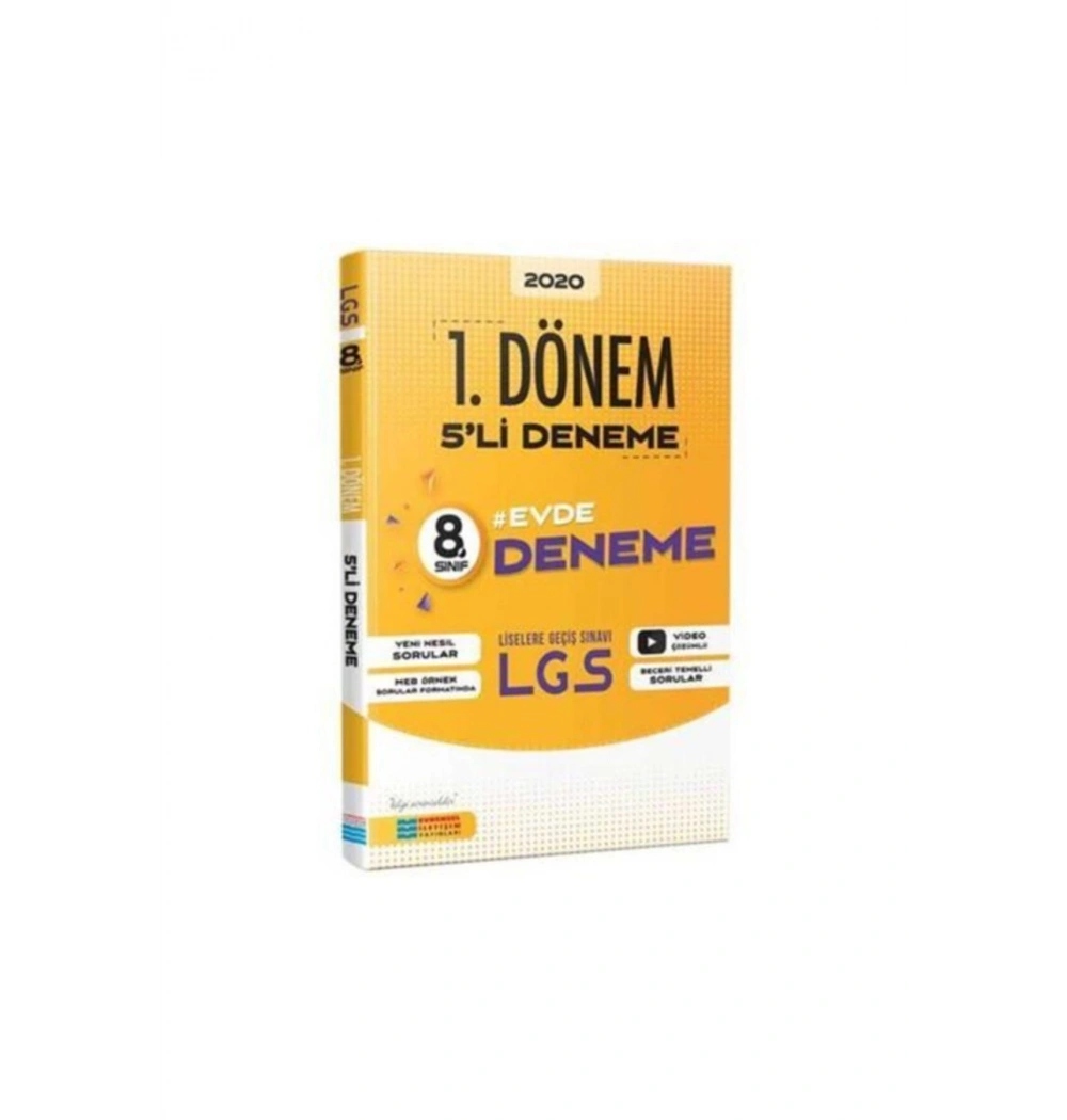 Evrensel 8.Sınıf 1.Dönem Evde 5 Li Deneme