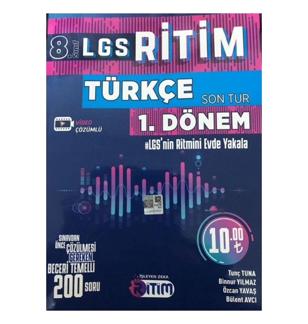 Ritim 8.Sınıf Türkçe 1.Dönem Soru Bankası