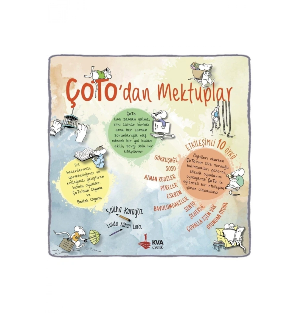 Çocuk Çotodan Mektuplar 10 Kitap   Kutulu      Koray Varol Çocuk