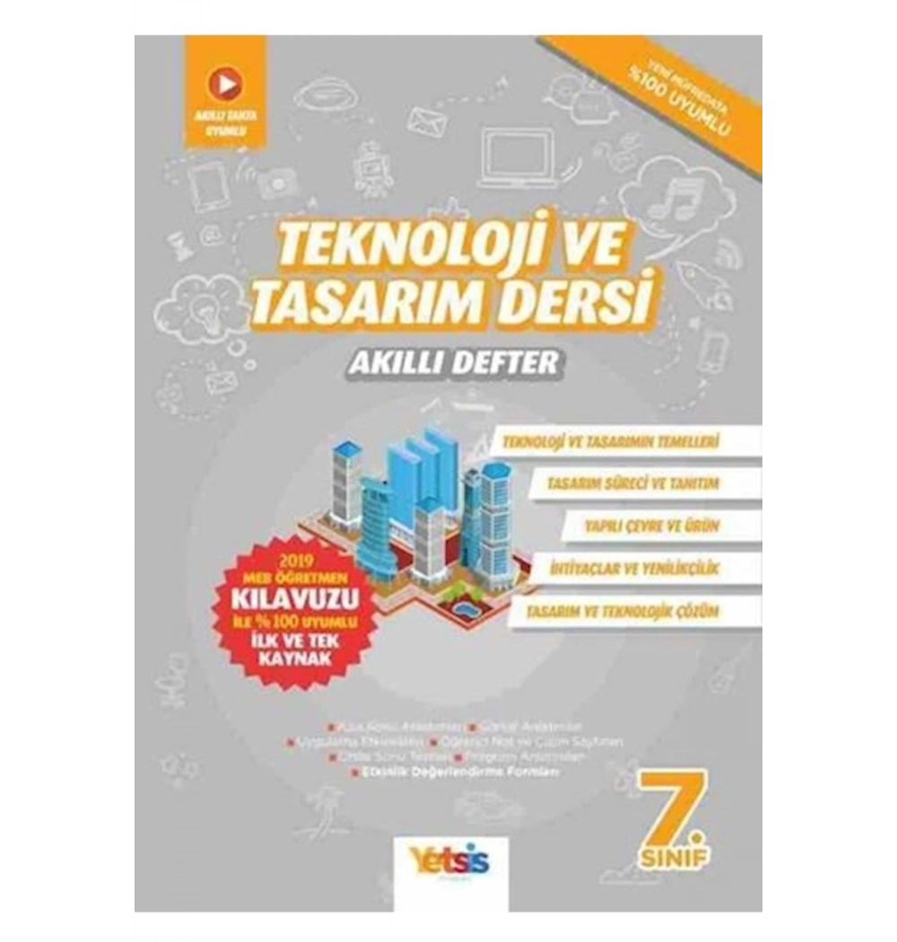 7.Sınıf Teknoloji Ve Tasarım Dersi Akıllı Defter Yetsis