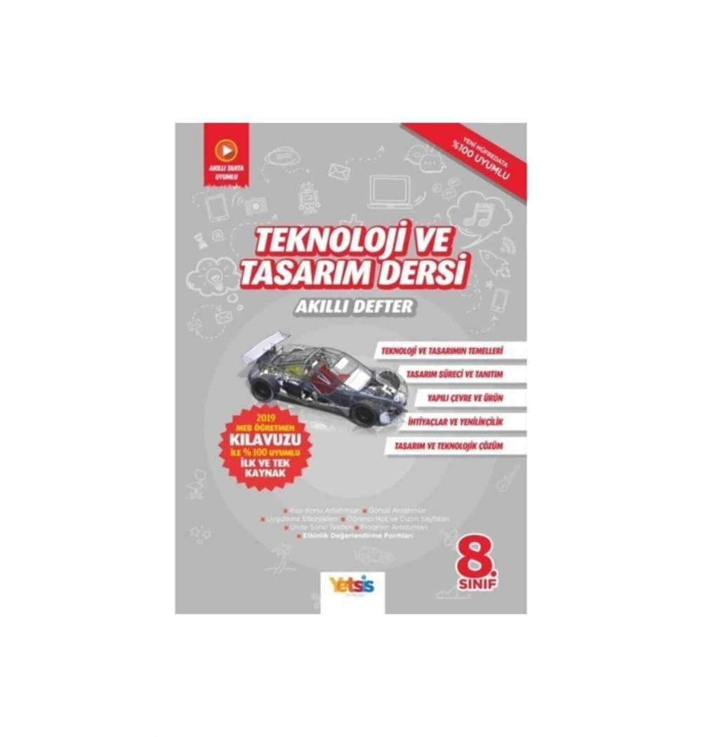 8.Sınıf Teknoloji Ve Tasarım Dersi Akıllı Defter Yetsis