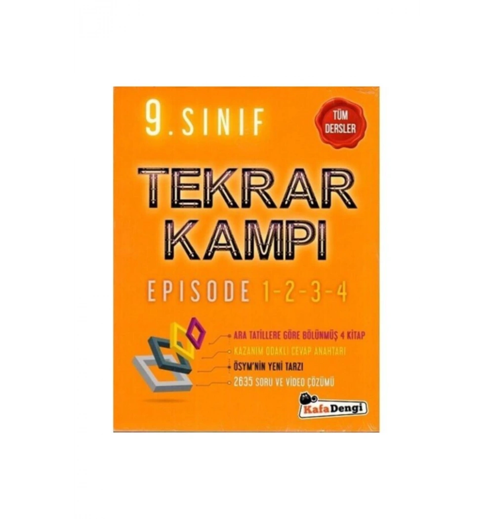 9.Sınıf Tüm Dersler Tekrar Kampı Kafa Dengi
