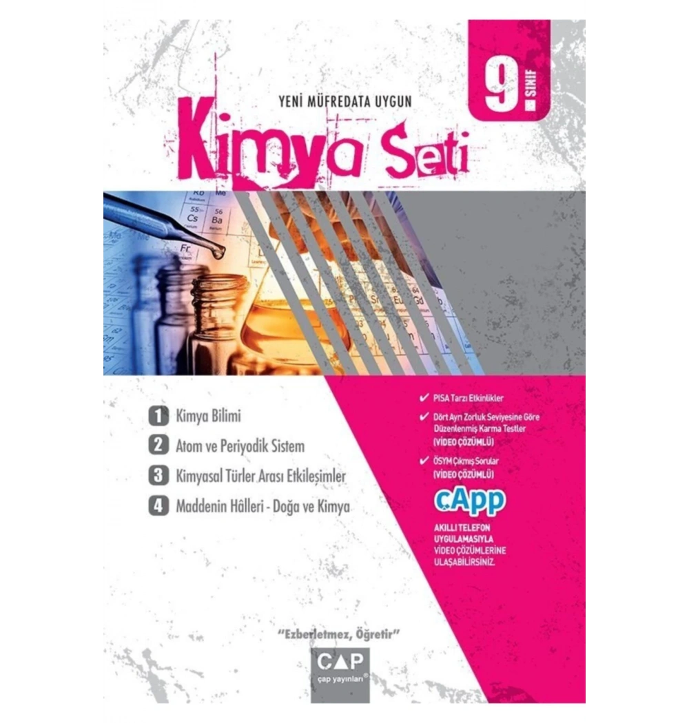 Çap 9.Sınıf Anadolu Lise Kimya Seti
