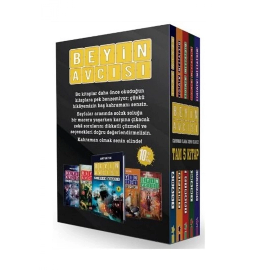 Beyin Avcısı 5 Kitap  A.Baki Yerli    Yediveren
