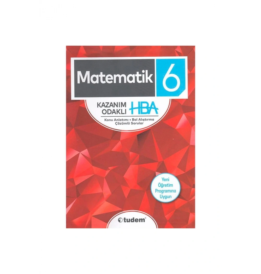 Tudem 6.Sınıf Matematik Kazanım Odaklı Hba