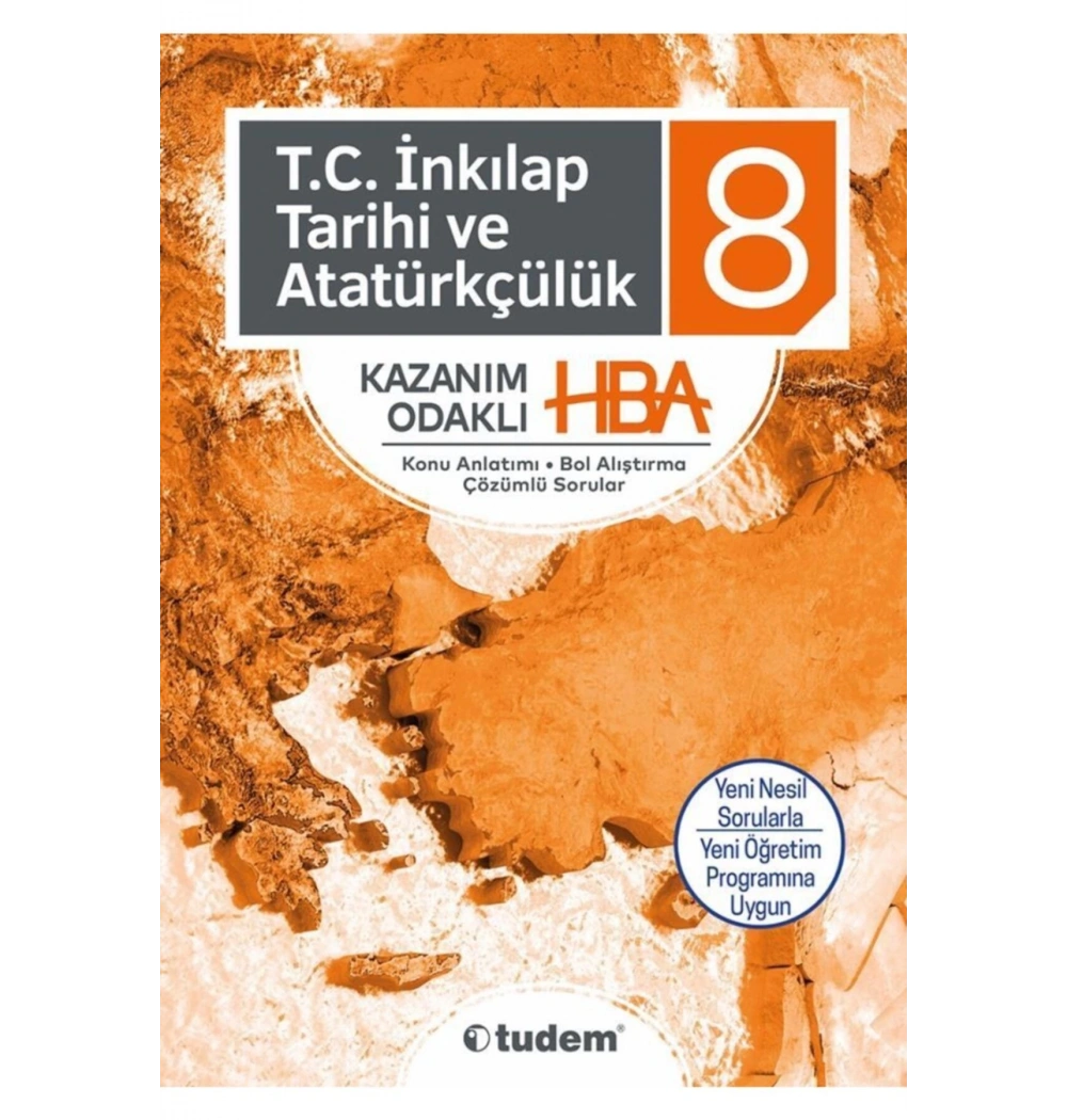 Tudem 8.Sınıf İnkılap Tarihi Kazanım Odaklı Hba