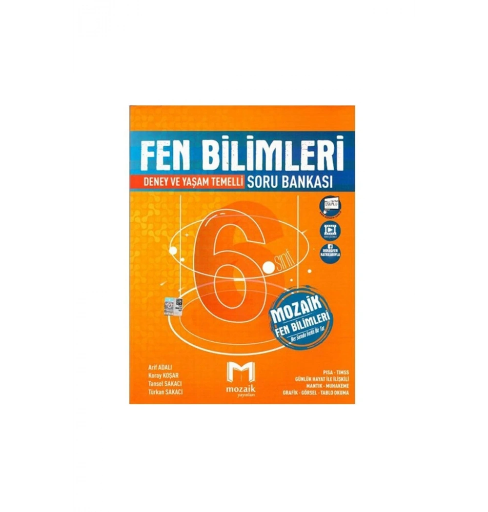 Mozaik 6.Sınıf Fen Bilimleri Soru Bankası