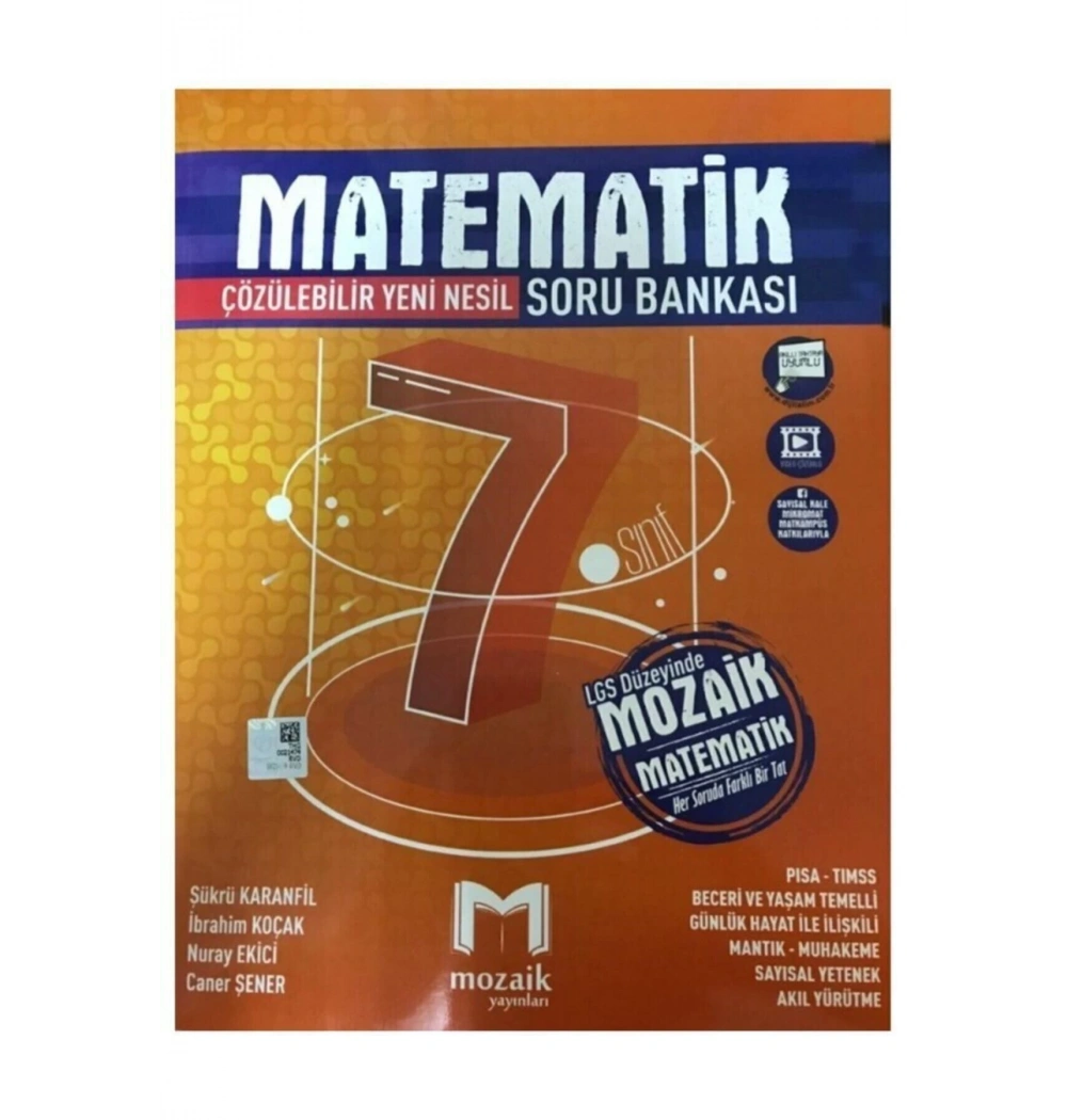Mozaik 7.Sınıf Matematik Soru Bankası