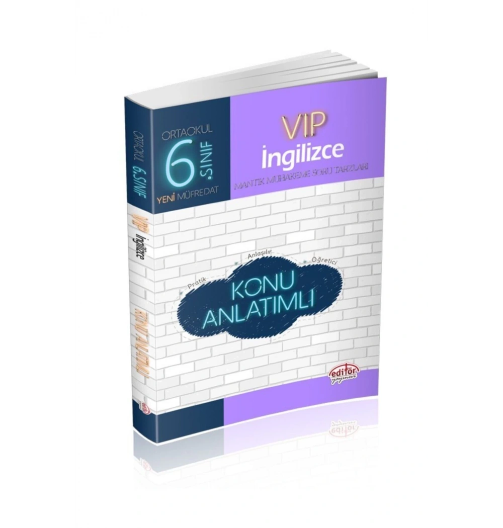 Editör 6.Sınıf Vip İngilizce Konu Anlatımlı