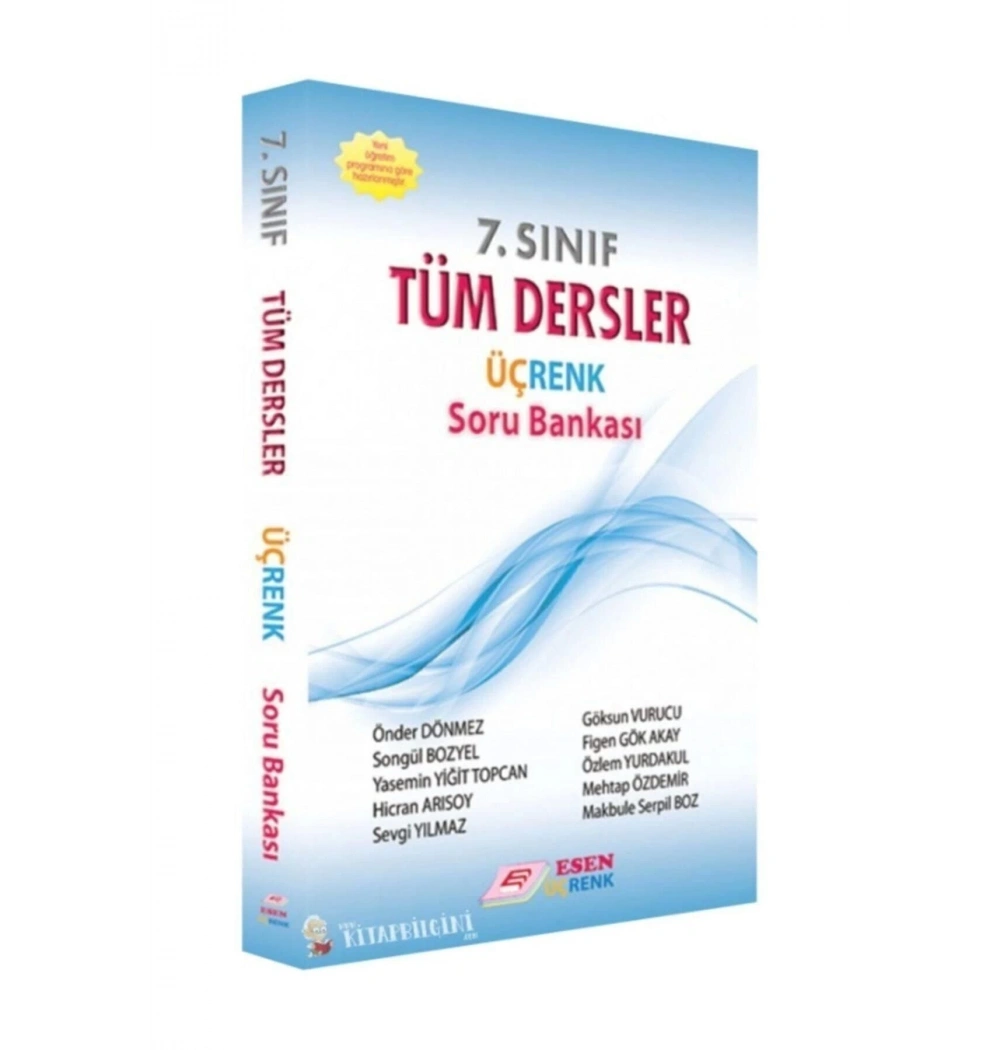 Esen 7.Sınıf Tüm Dersler Soru Bankası Üçrenk