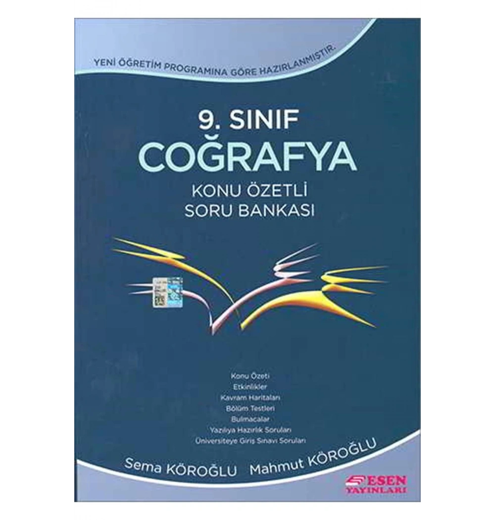 Esen 9.Sınıf Coğrafya Konu Özetli Soru Bank