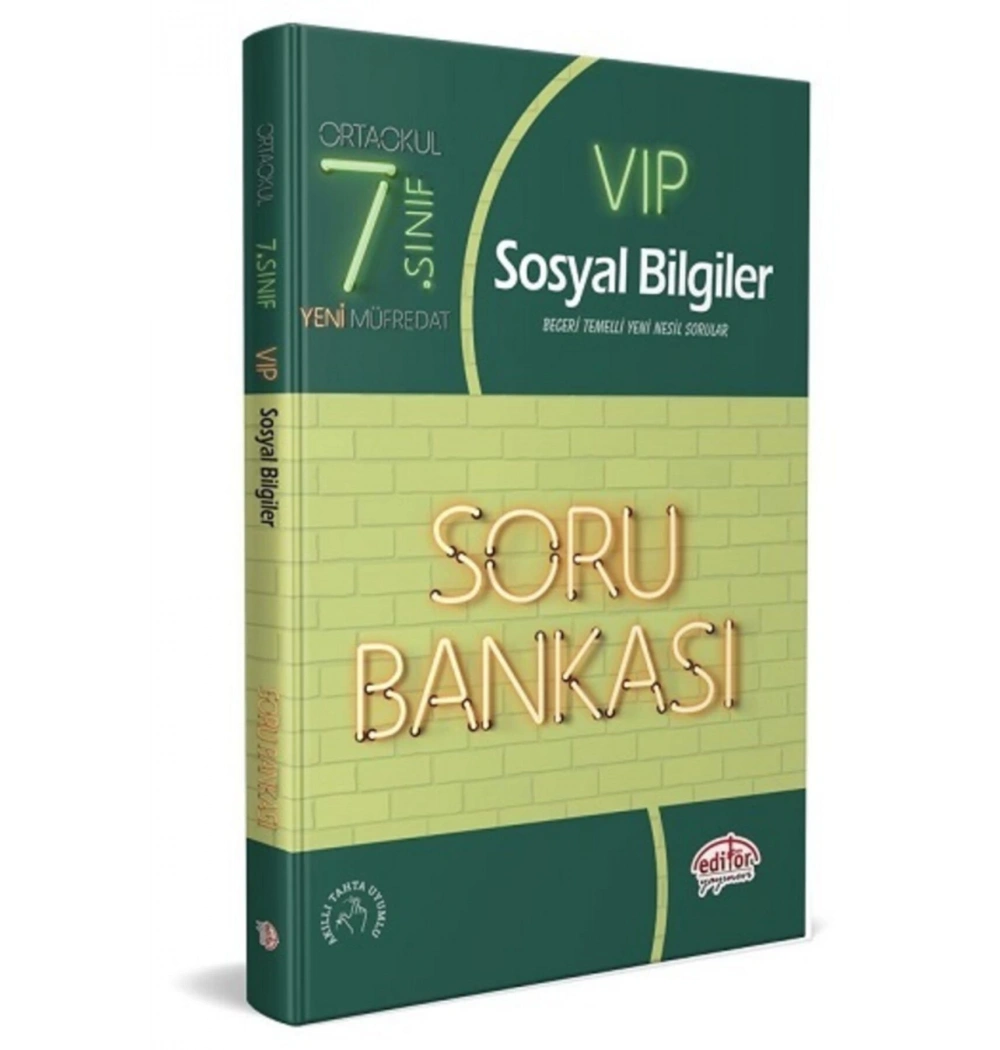 7.Sınıf Sosyal Bilgiler Soru Bankası   Editör