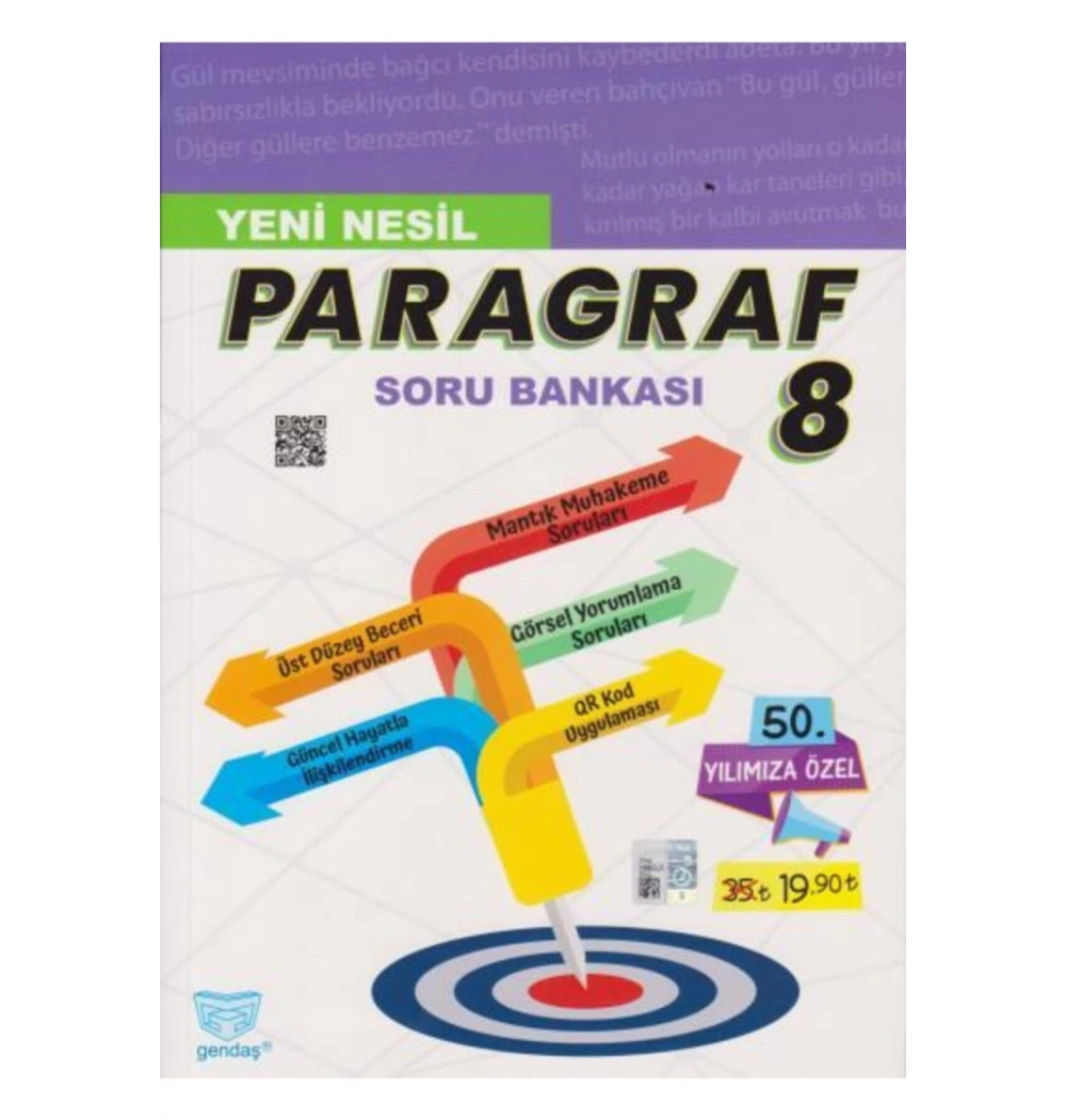Gendaş 8.Sınıf Paragraf Soru Bankası
