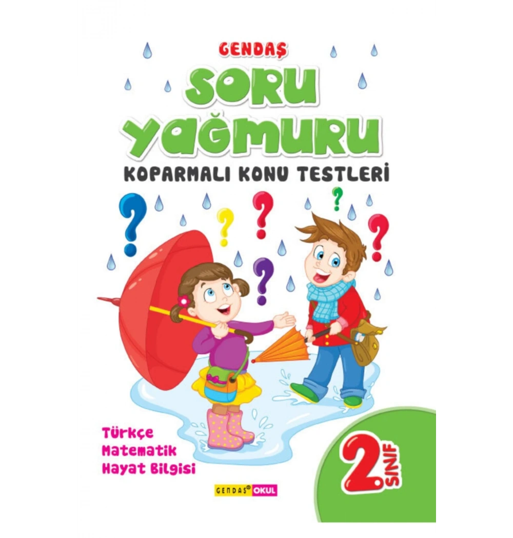 Gendaş 2.Sınıf Tüm Dersler Soru Yağmuru