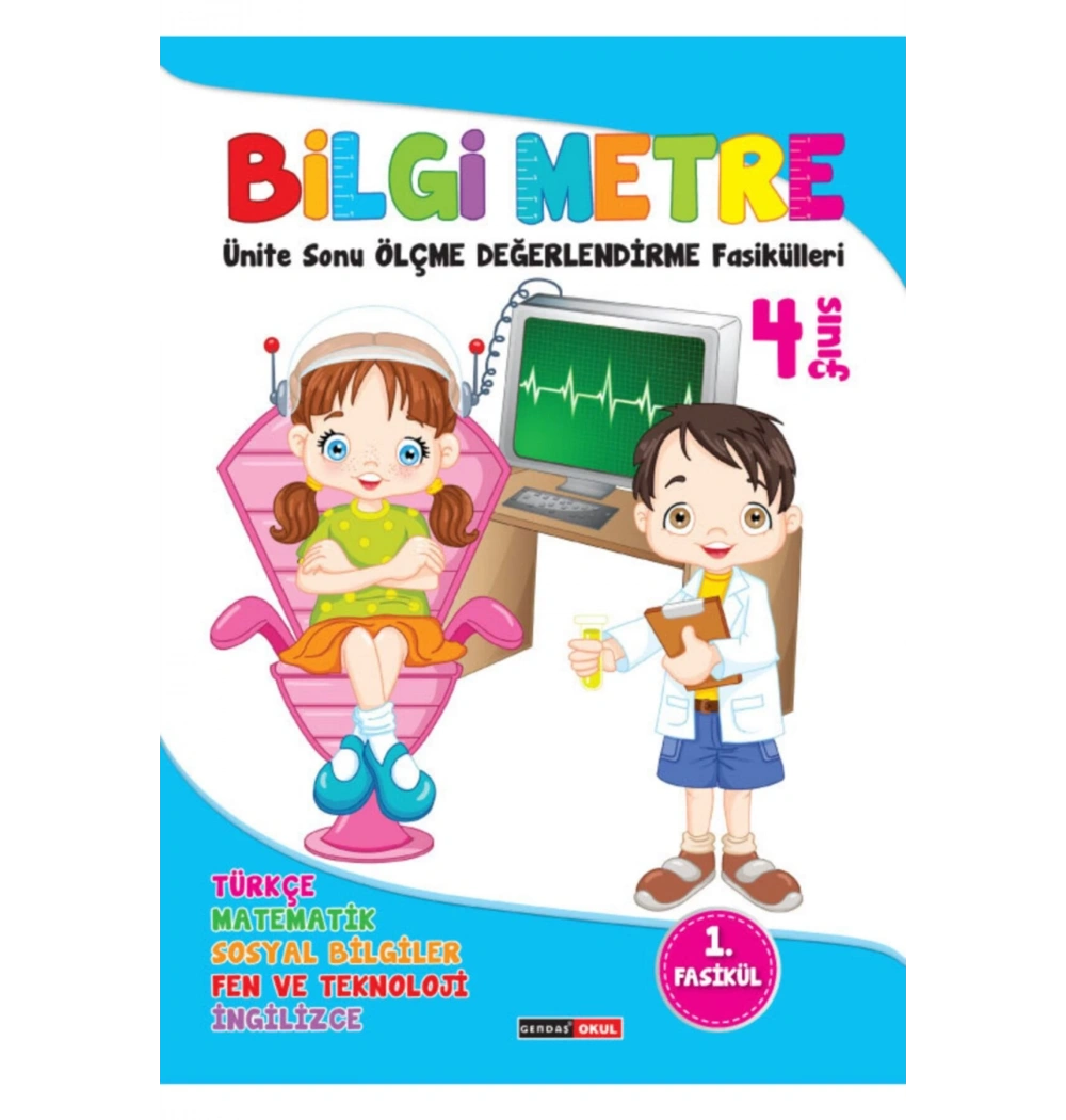 Gendaş 4.Sınıf 2.Dönem Tüm Dersler Bilgimetre Ölçme Değerlendirme