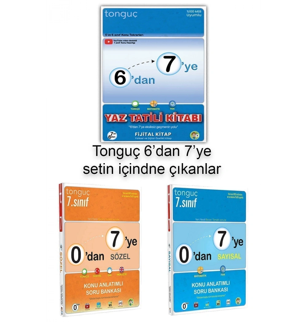 Tonguç 6 Dan 7 Ye Hazırlık Seti