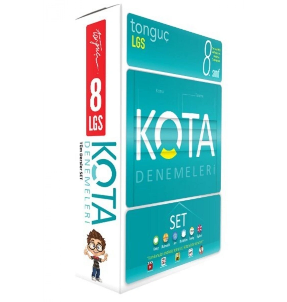 Tonguç 8.Sınıf Tüm Dersler Kota Denemeleri Set