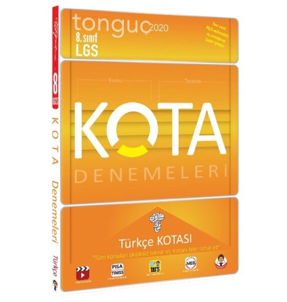 Tonguç 8.Sınıf Tüm Dersler Kota Denemeleri Set