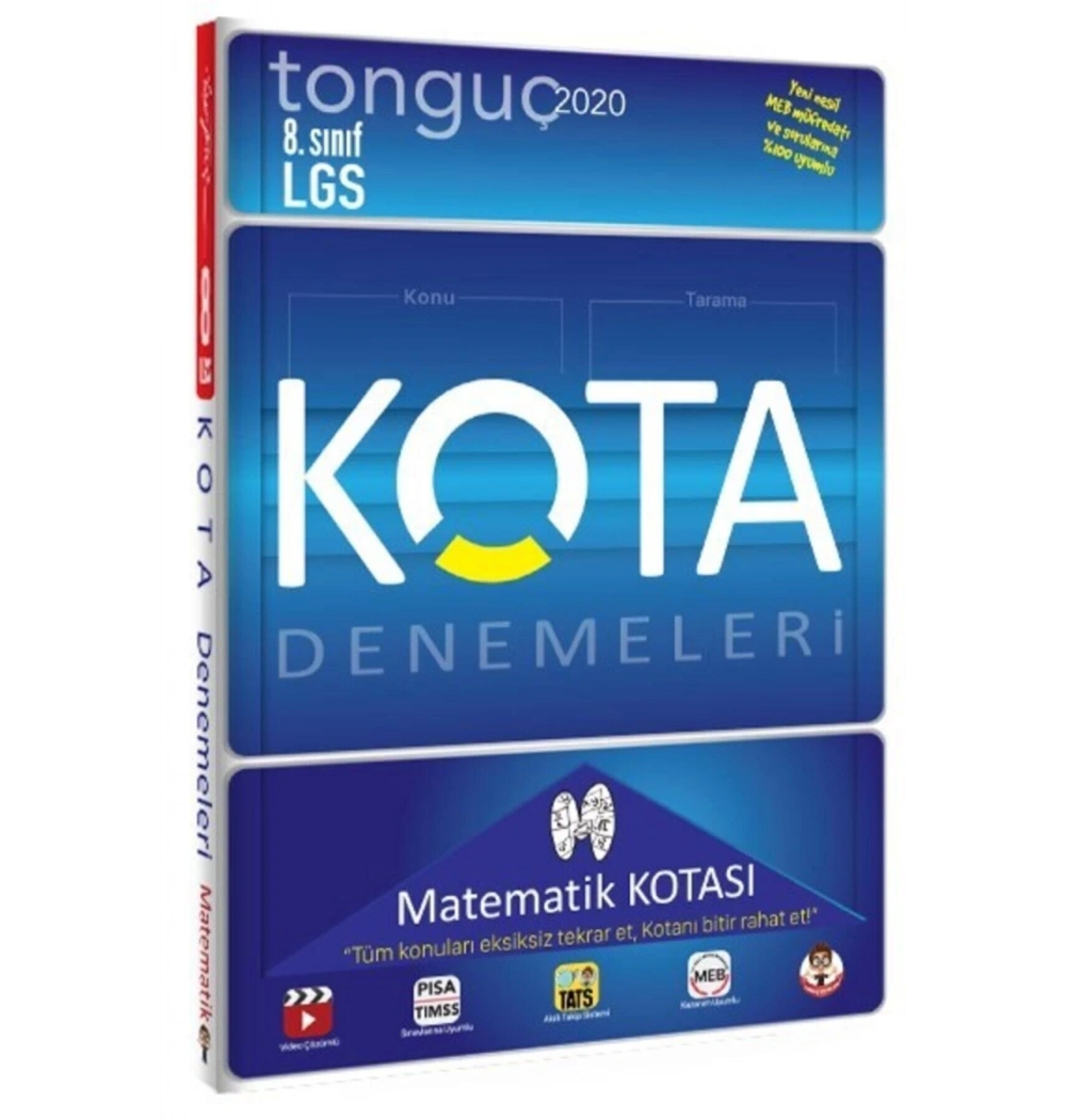 Tonguç 8.Sınıf Tüm Dersler Kota Denemeleri Set
