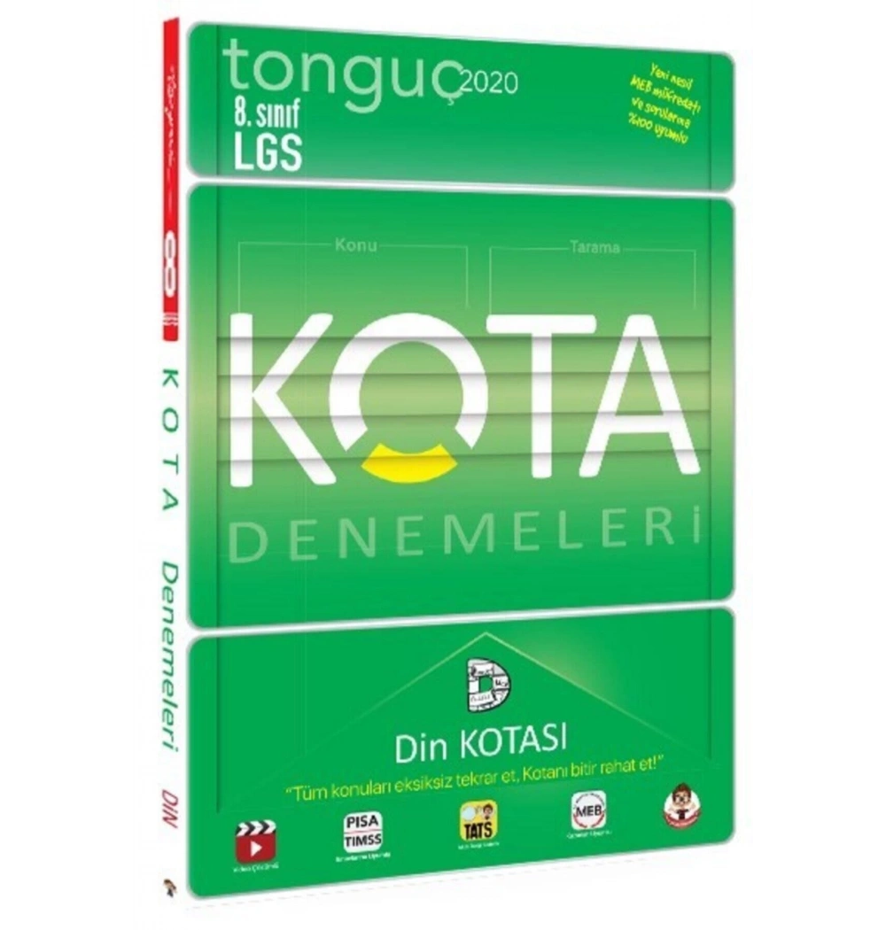 Tonguç 8.Sınıf Tüm Dersler Kota Denemeleri Set