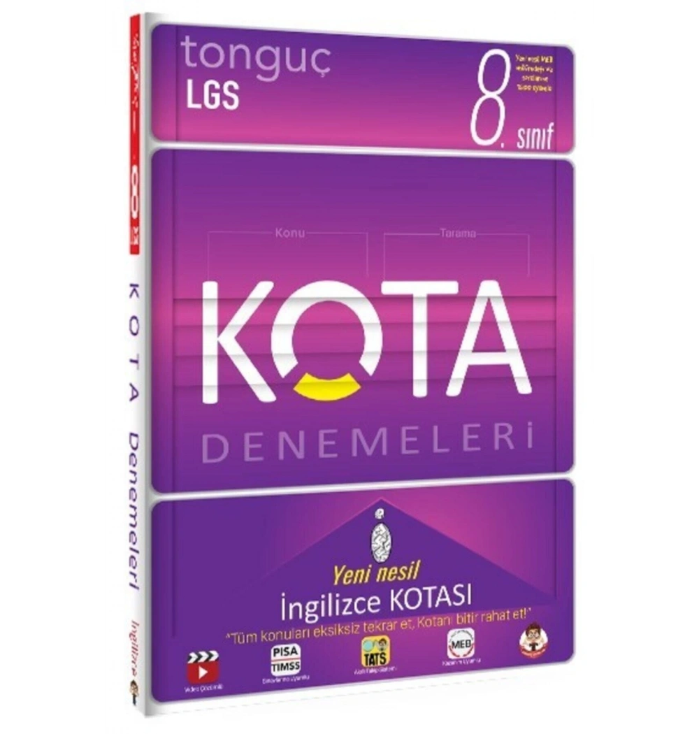 Tonguç 8.Sınıf Tüm Dersler Kota Denemeleri Set
